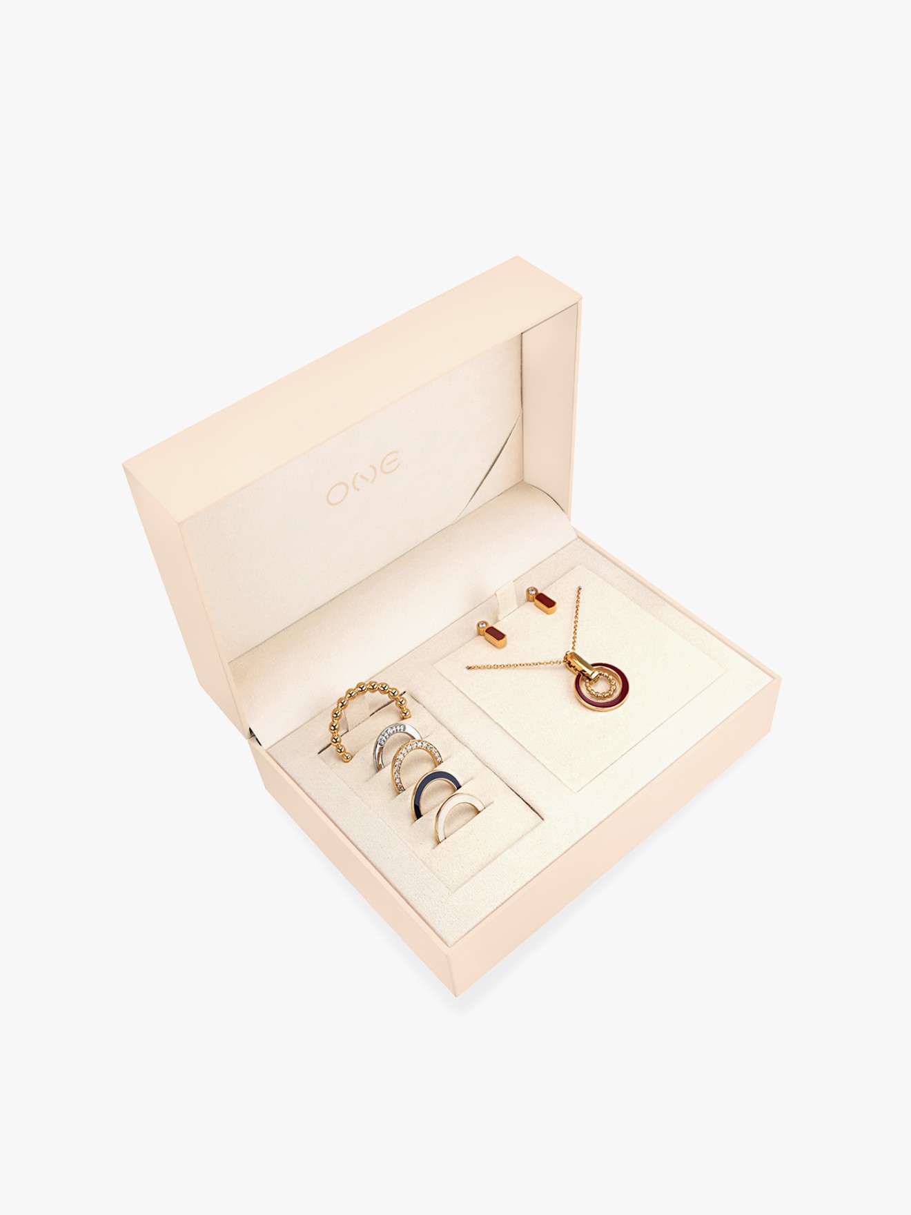 Set Colar & Brincos One Mood Rouge