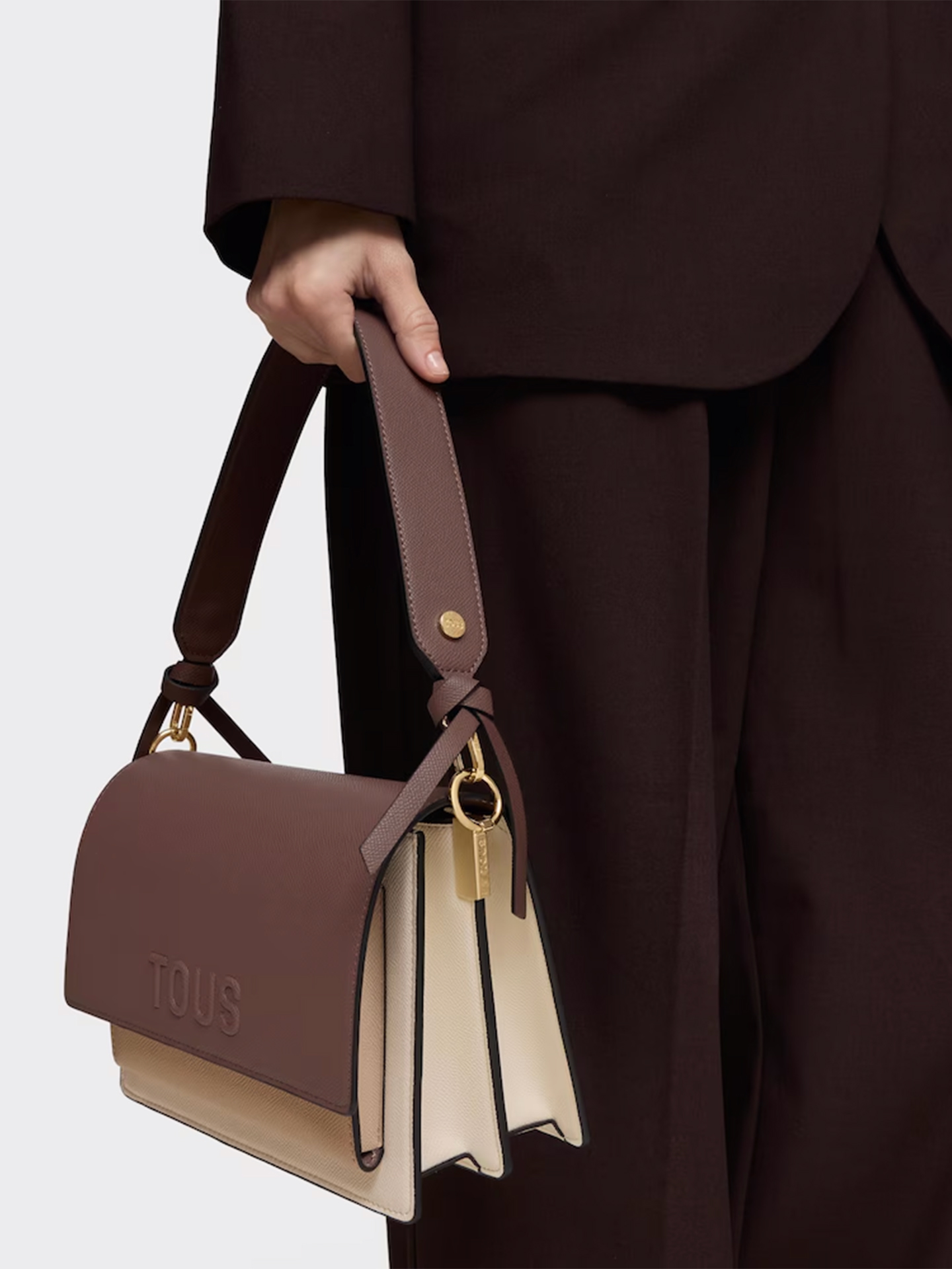 Mala de Ombro Audree Saffiano