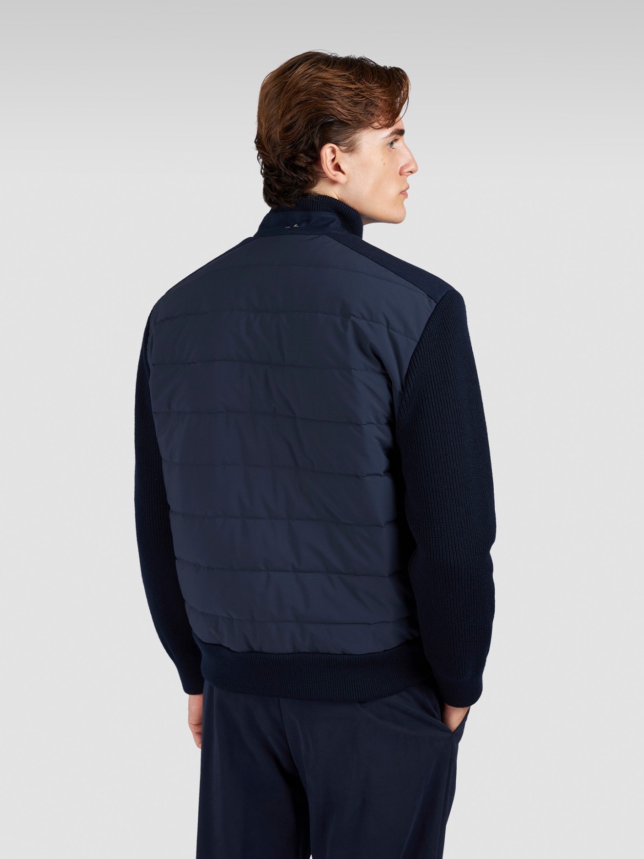 Bluso de Malha com Gola Alta