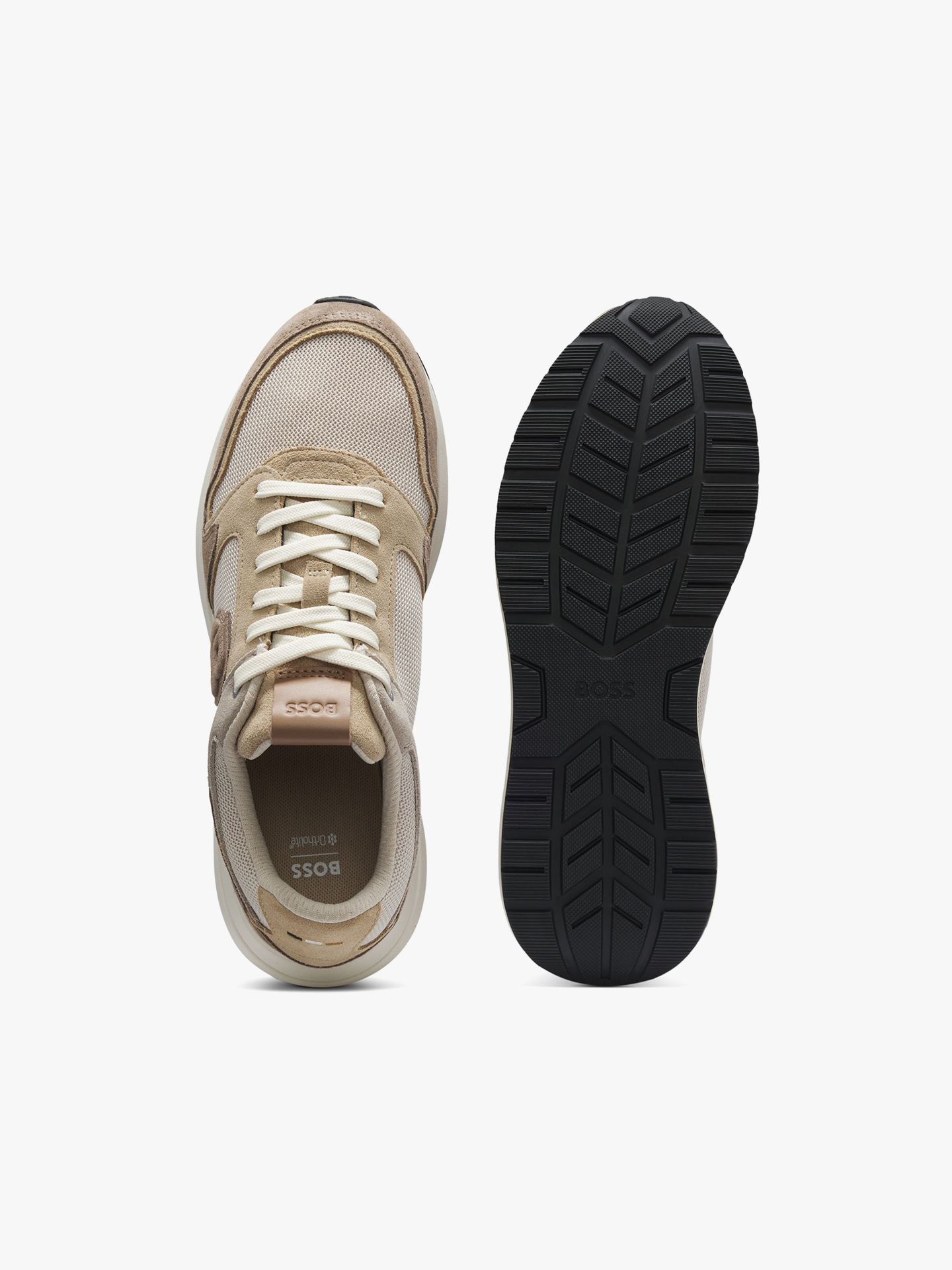 Sapatilhas em Camurça e Malha Respirável