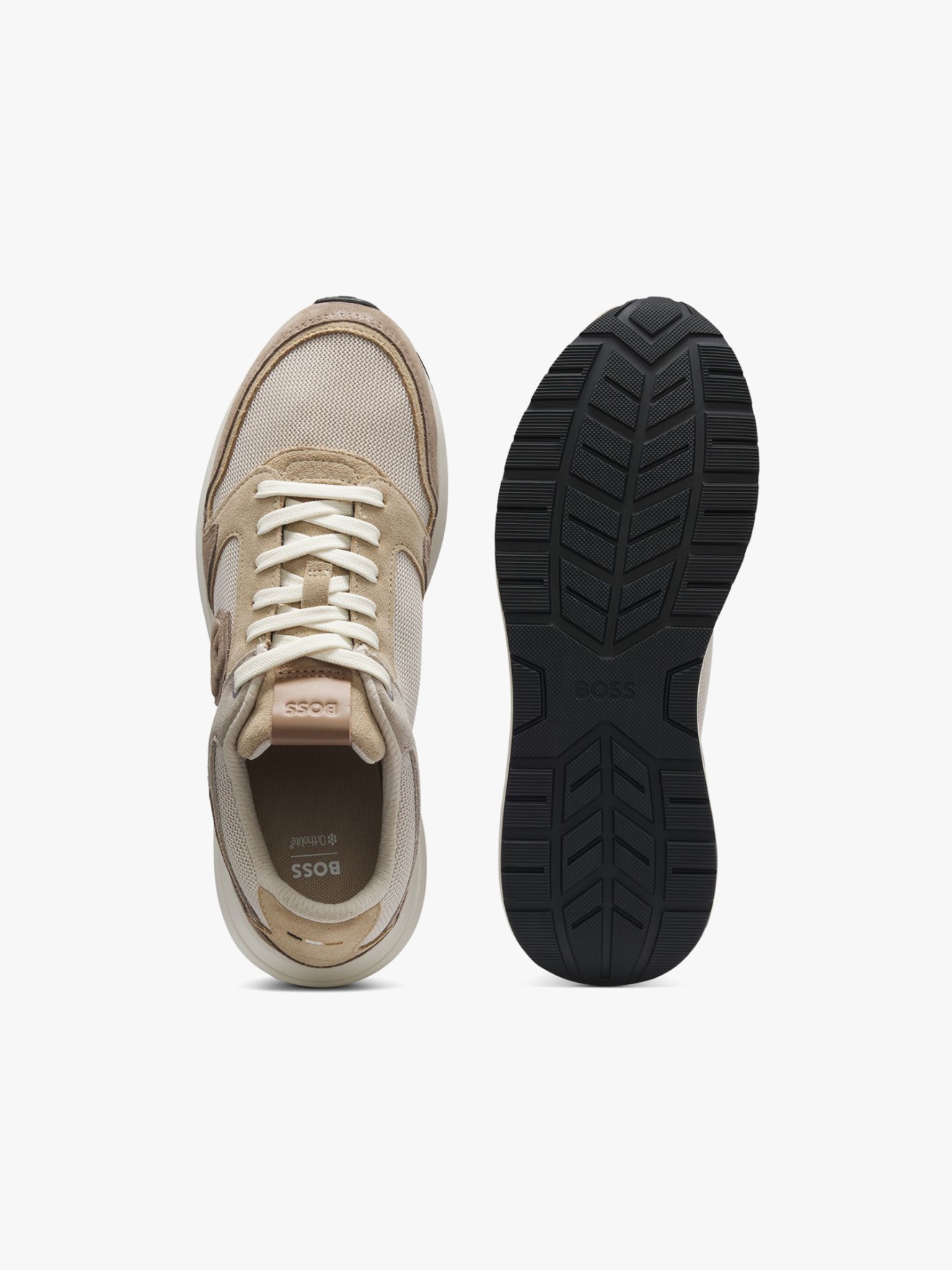 Sapatilhas em Camura e Malha Respirvel