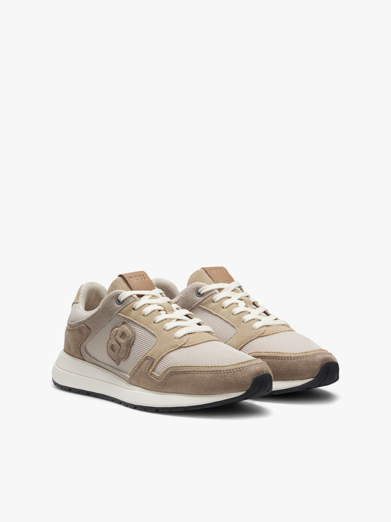 Sapatilhas em Camura e Malha Respirvel