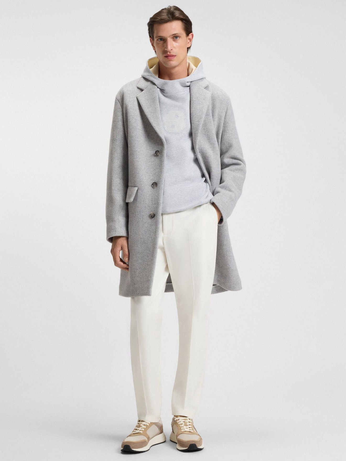 Sapatilhas em Camura e Malha Respirvel