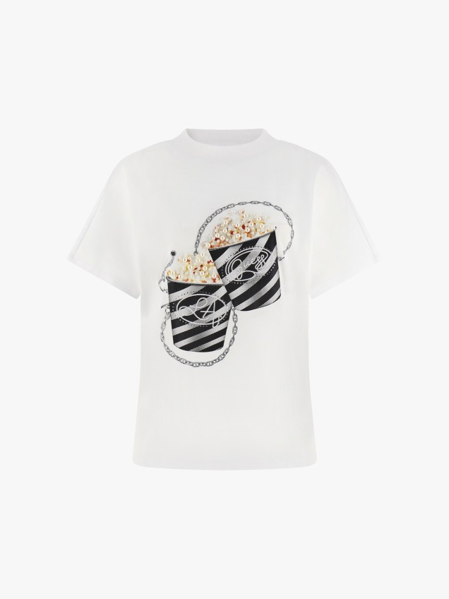 T-Shirt com Estampado