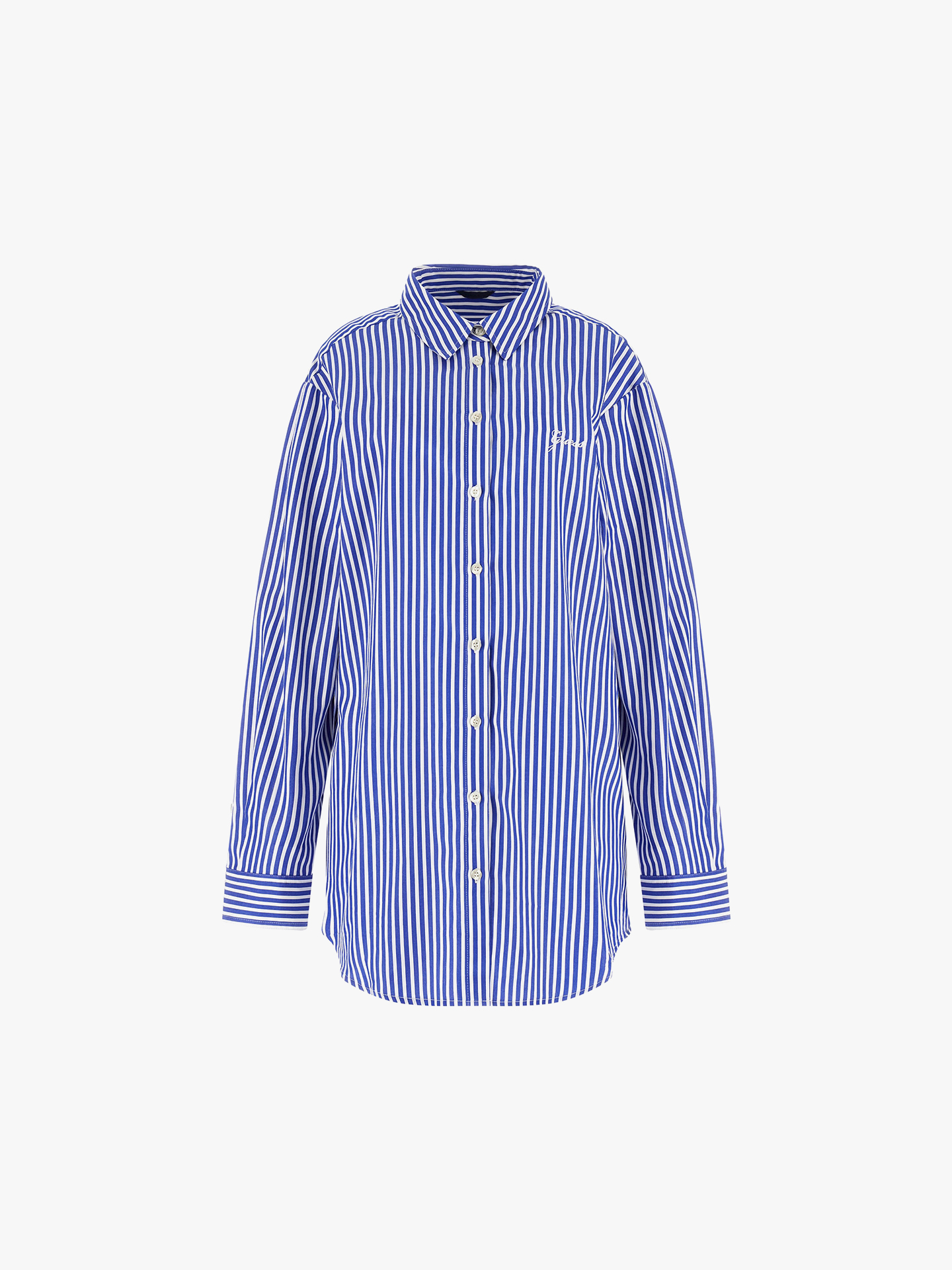 Camisa �s Riscas Verticais Tecla