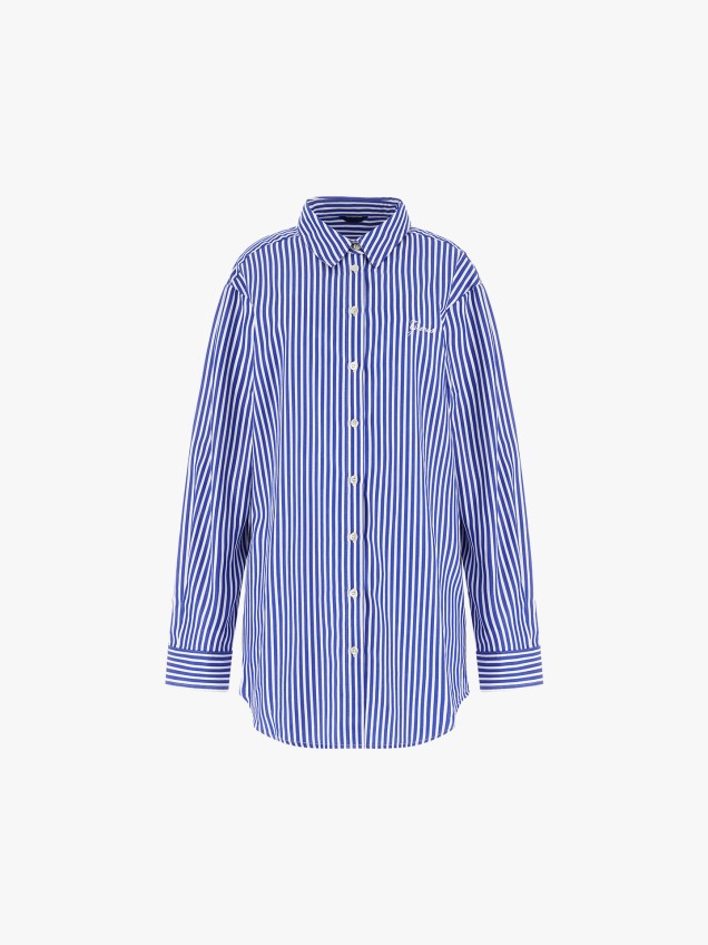 Camisa às Riscas Verticais Tecla