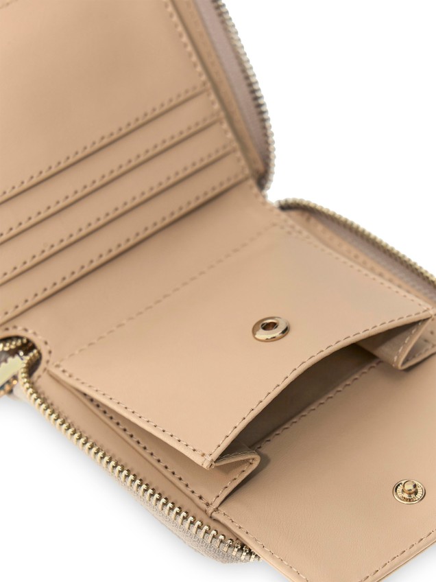 Mini Carteira Laurel Saffiano