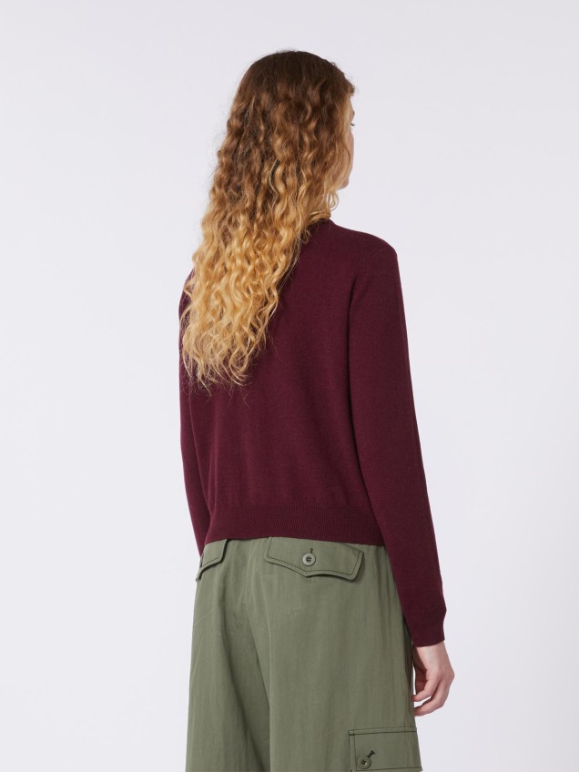 Casaco de Malha em Lã WKDNEBBIA