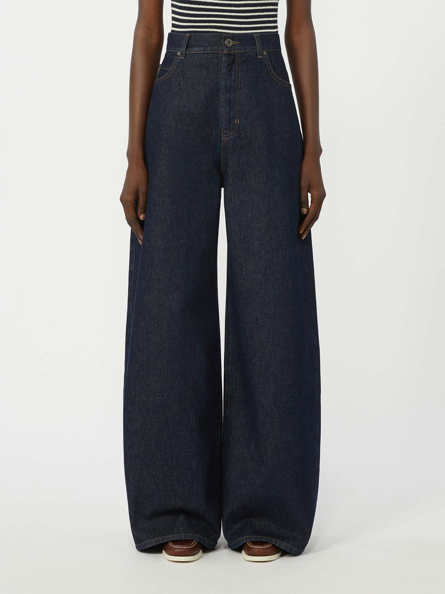 Calças de Ganga de Corte Largo WKDTABELLA