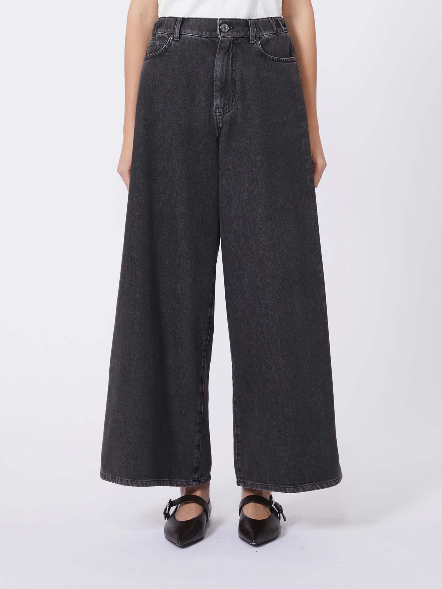 Calças de Ganga de Perna Larga WKDVORTICE