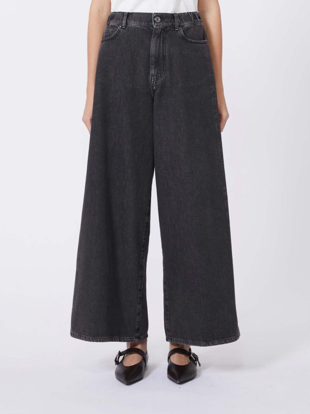 Calças de Ganga de Perna Larga WKDVORTICE