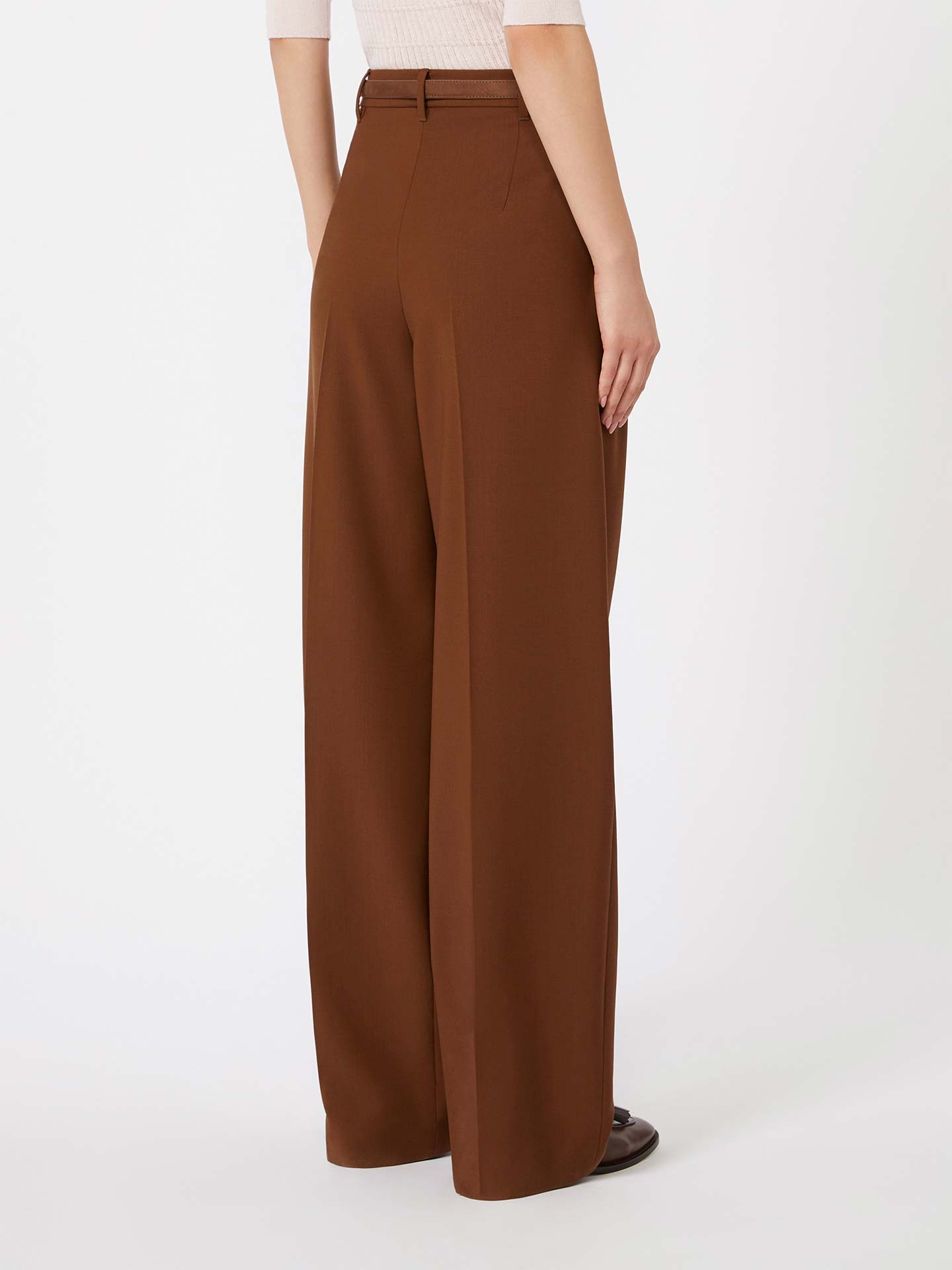 Calças Largas de Lã MSTBACIO