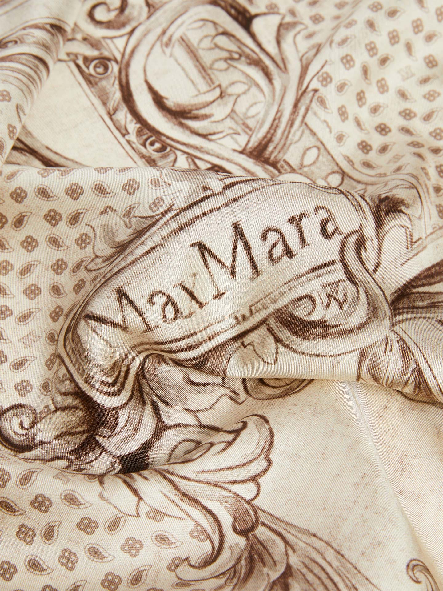 Lenço Quadrado de Seda MXACARRE90W3