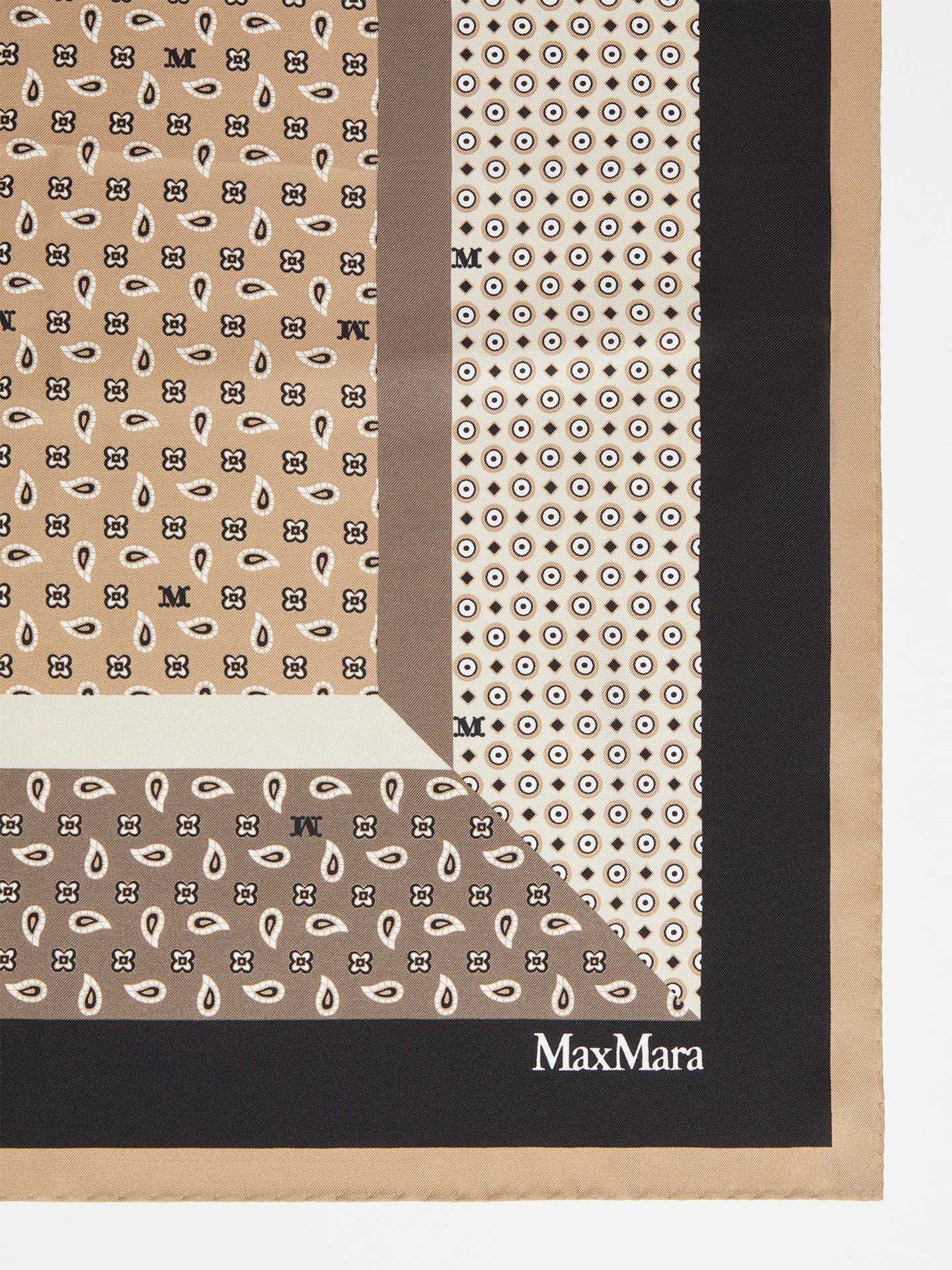 Lenço Quadrado de Seda MXACARRE90W1