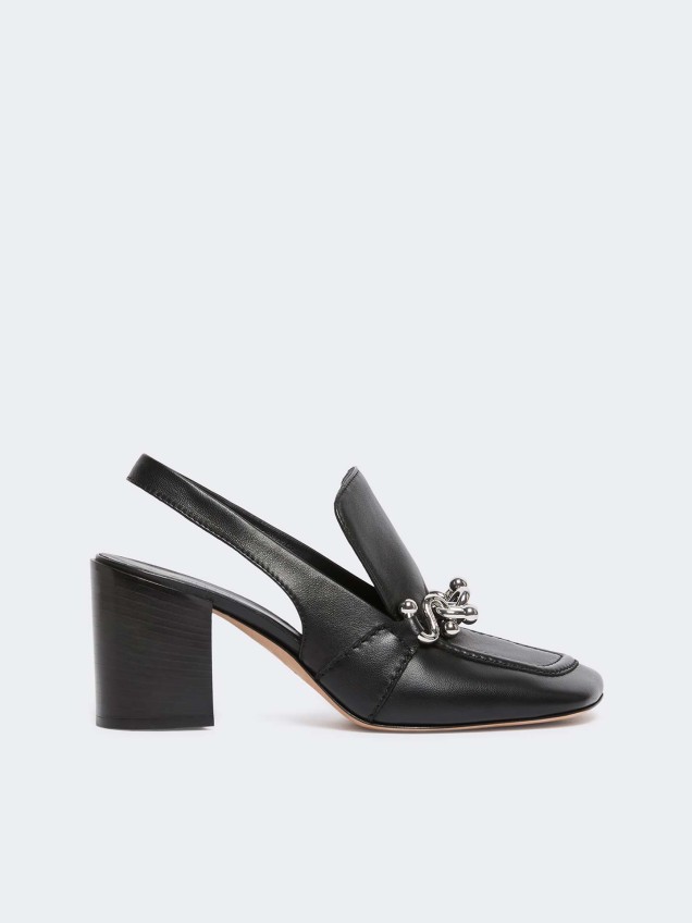Sapatos Slingback em Pele SPXZAMIA