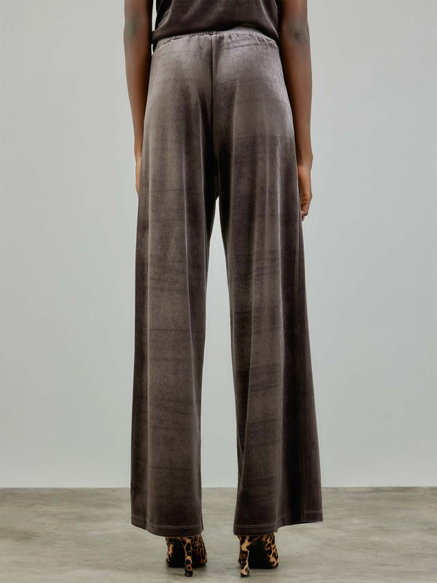Calças de Veludo Wide Leg