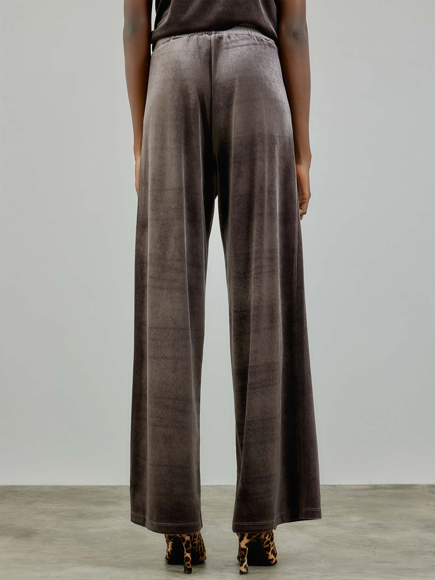 Calças de Veludo Wide Leg