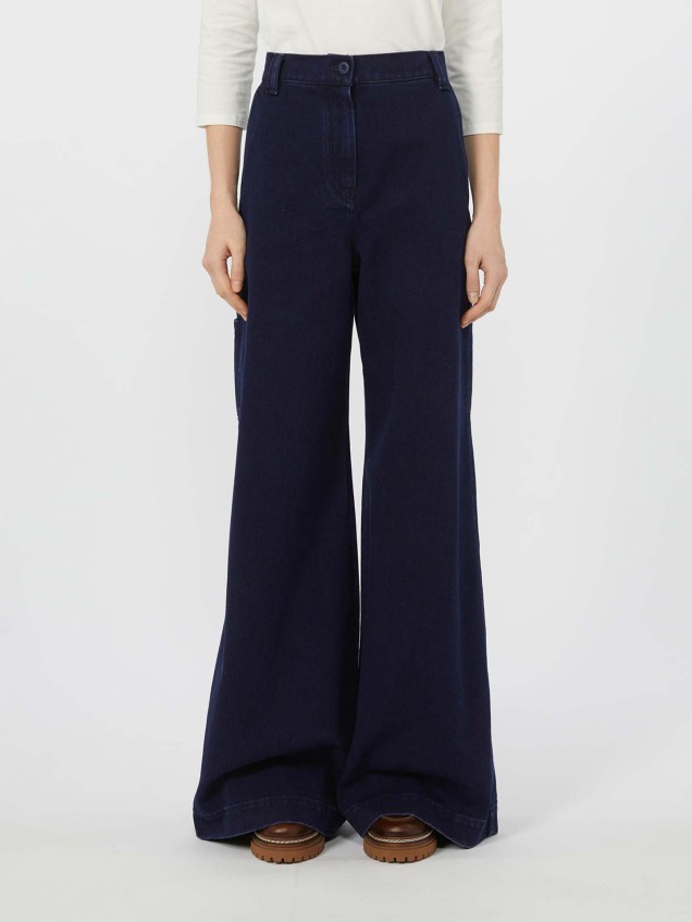 Calças de Ganga Wide Leg VICINO