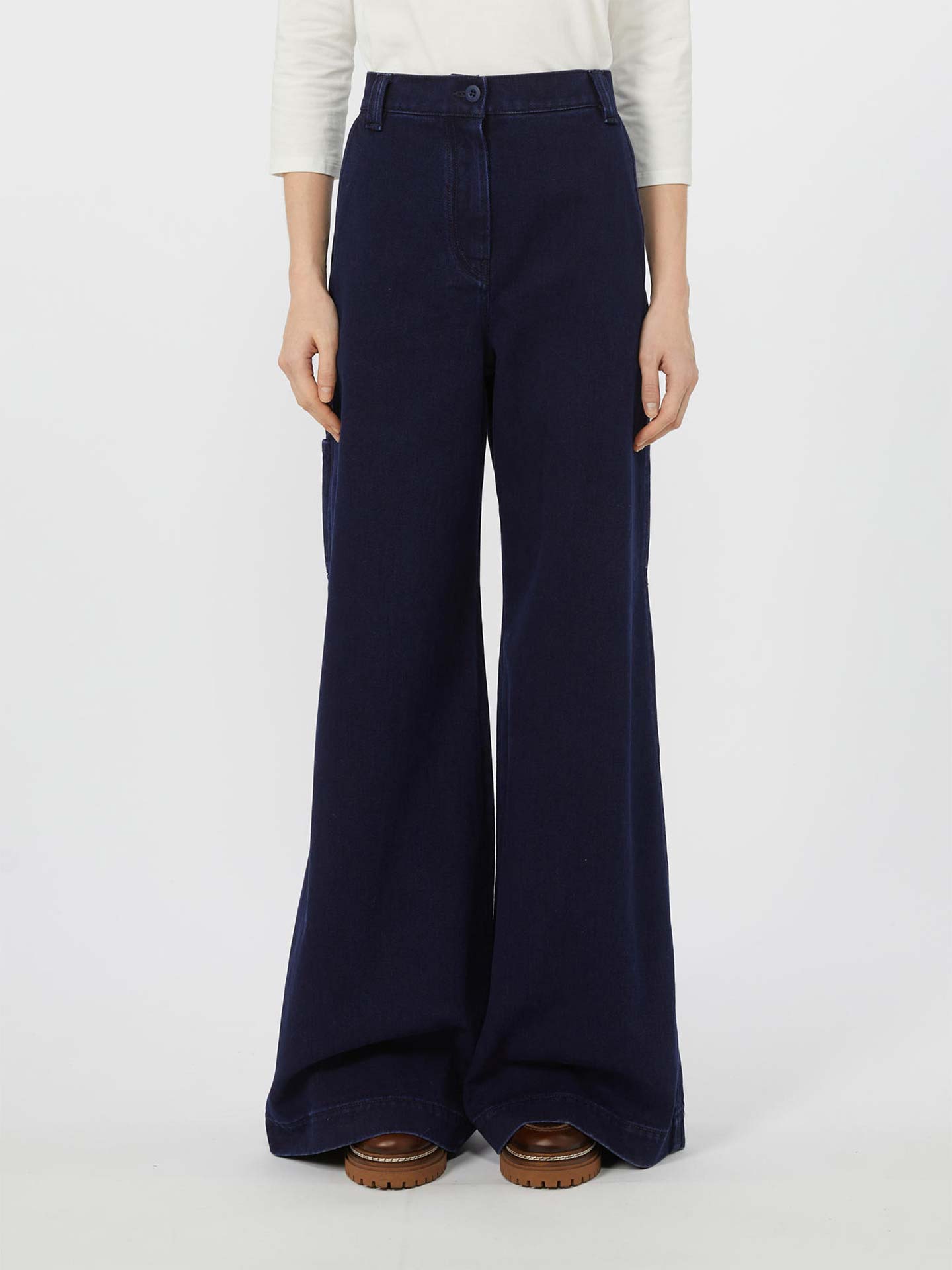 Calças de Ganga Wide Leg VICINO