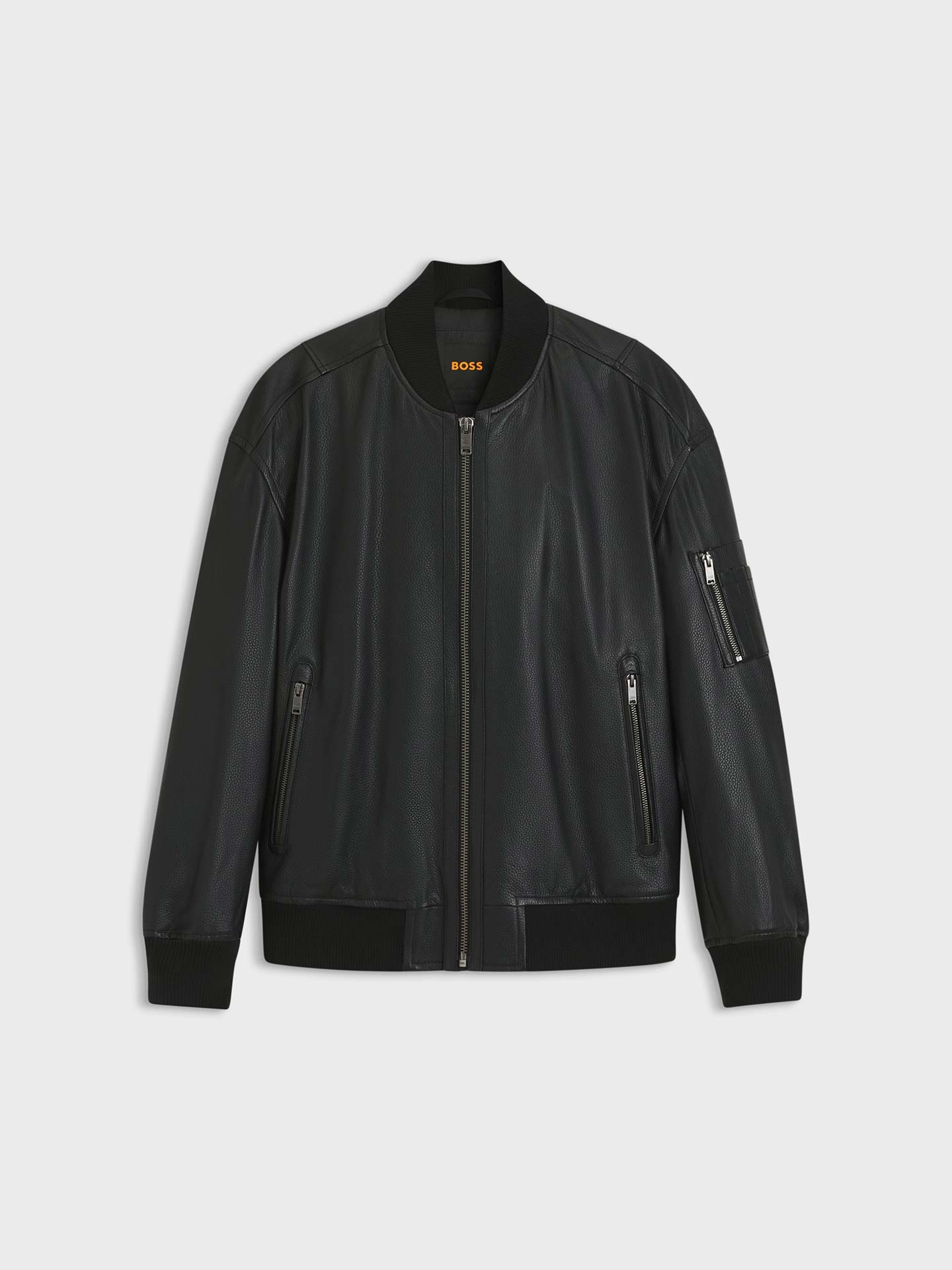 Casaco Bomber em Pele