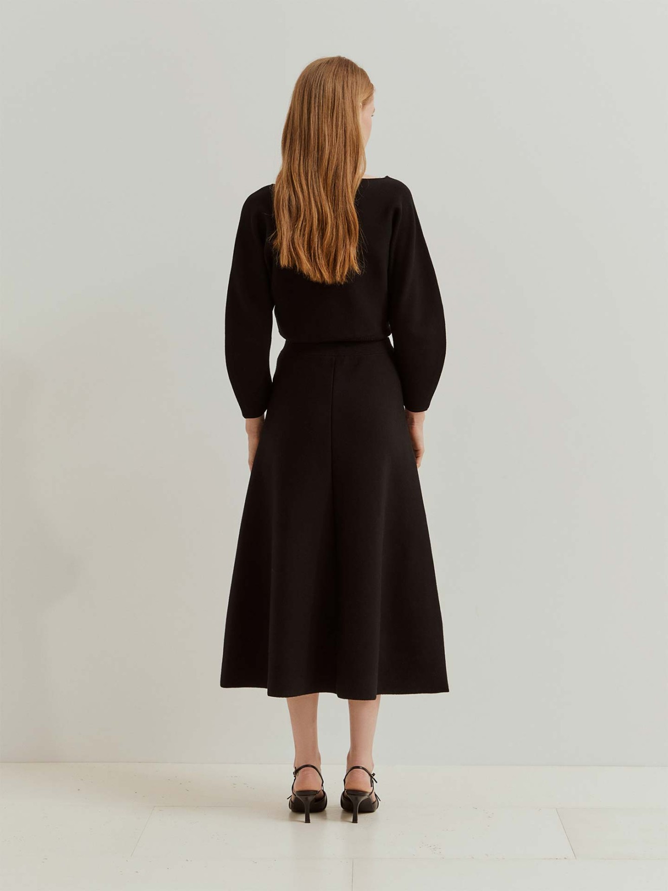 Saia de Malha Evasé