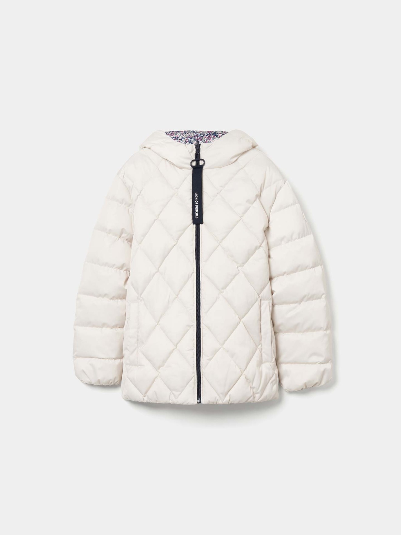 Blusão Acolchoado Reversível com Capuz