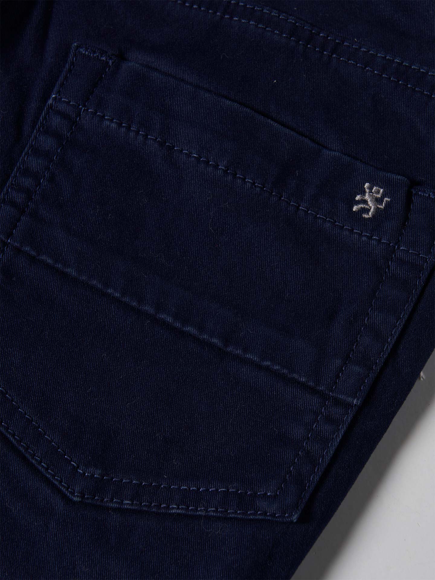 Calças de Sarja Regular Fit