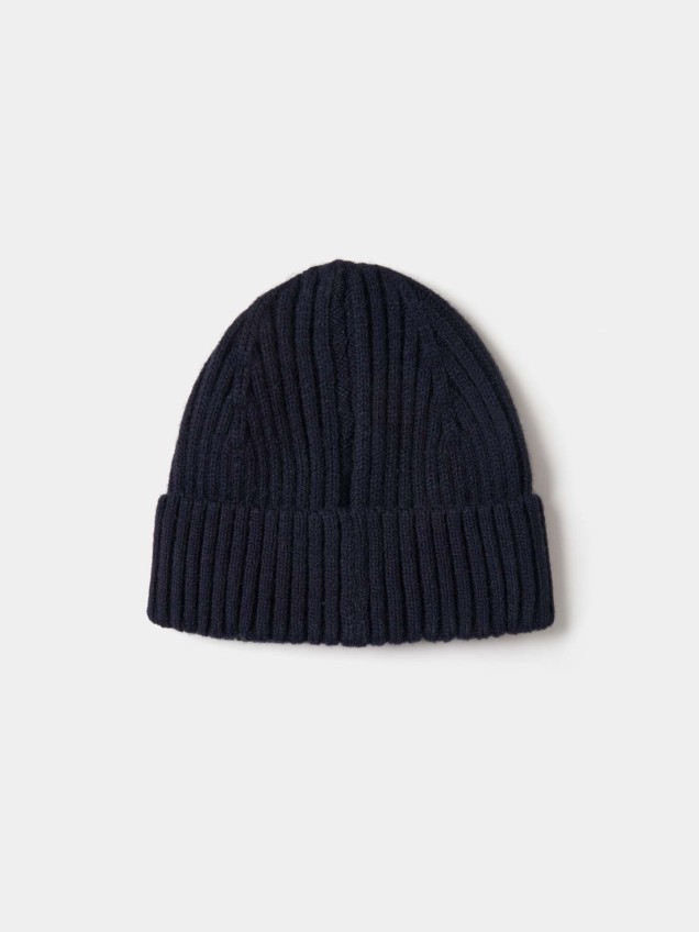 Gorro em Malha Canelada