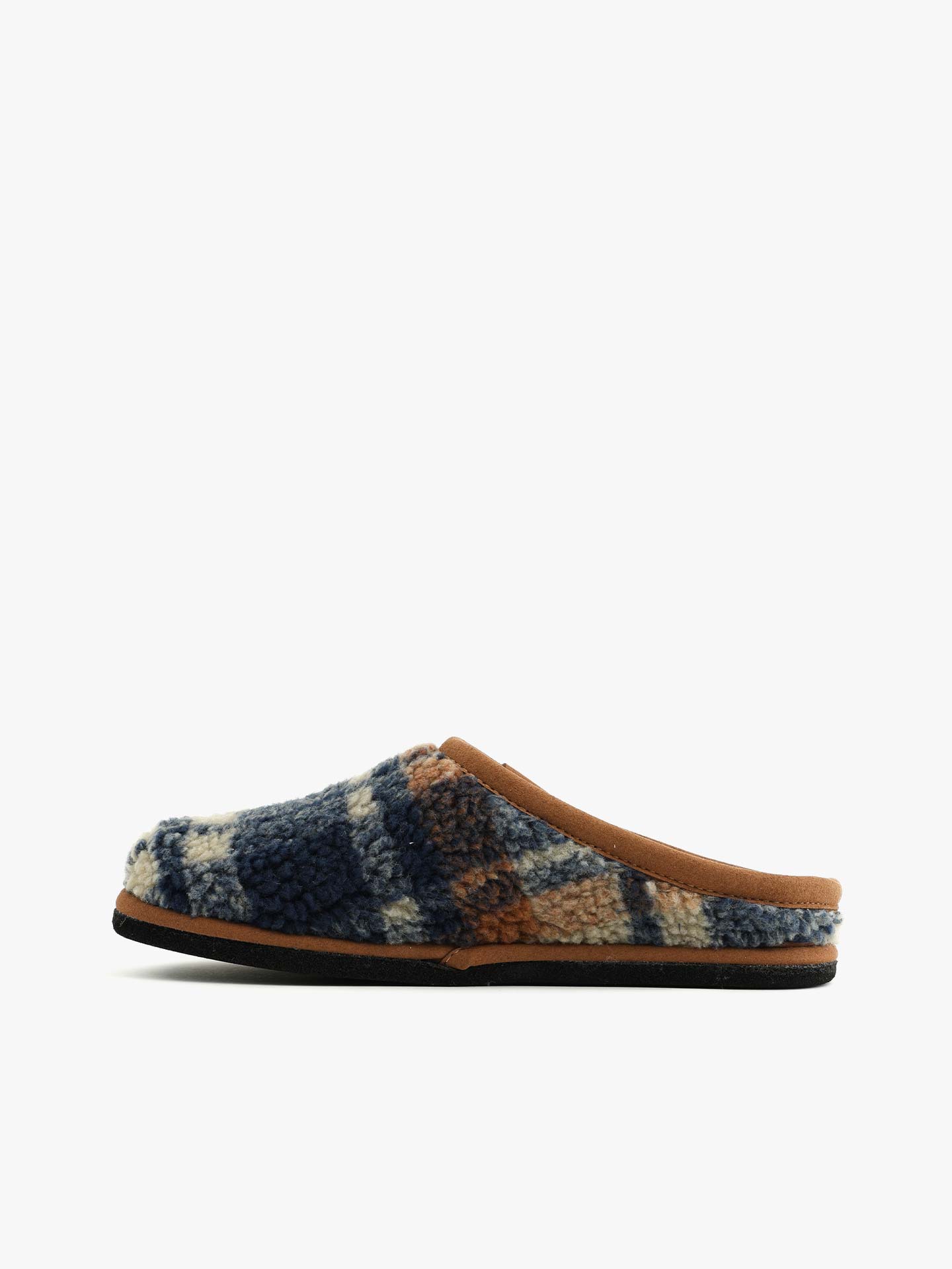 Pantufas Estilo Mules com Efeito Pelo