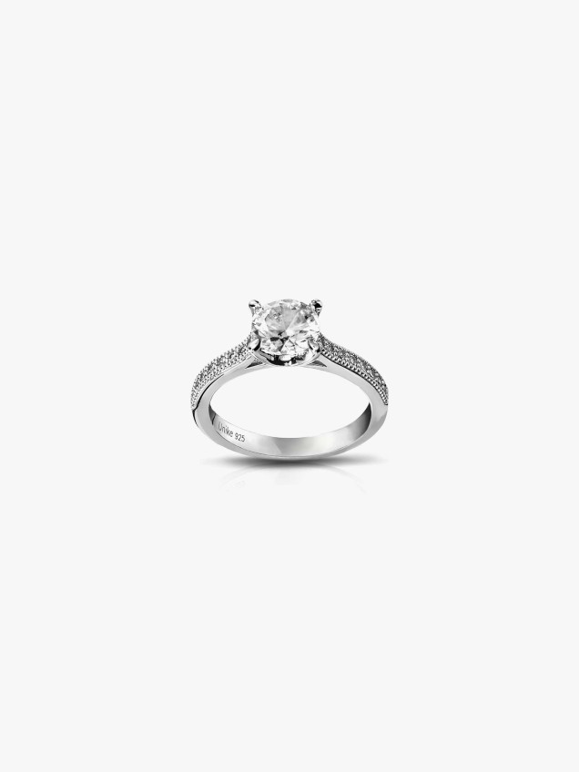 Anel Classy Solitaire Large