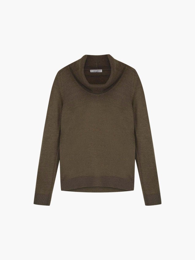 Camisola de Gola Alta em L