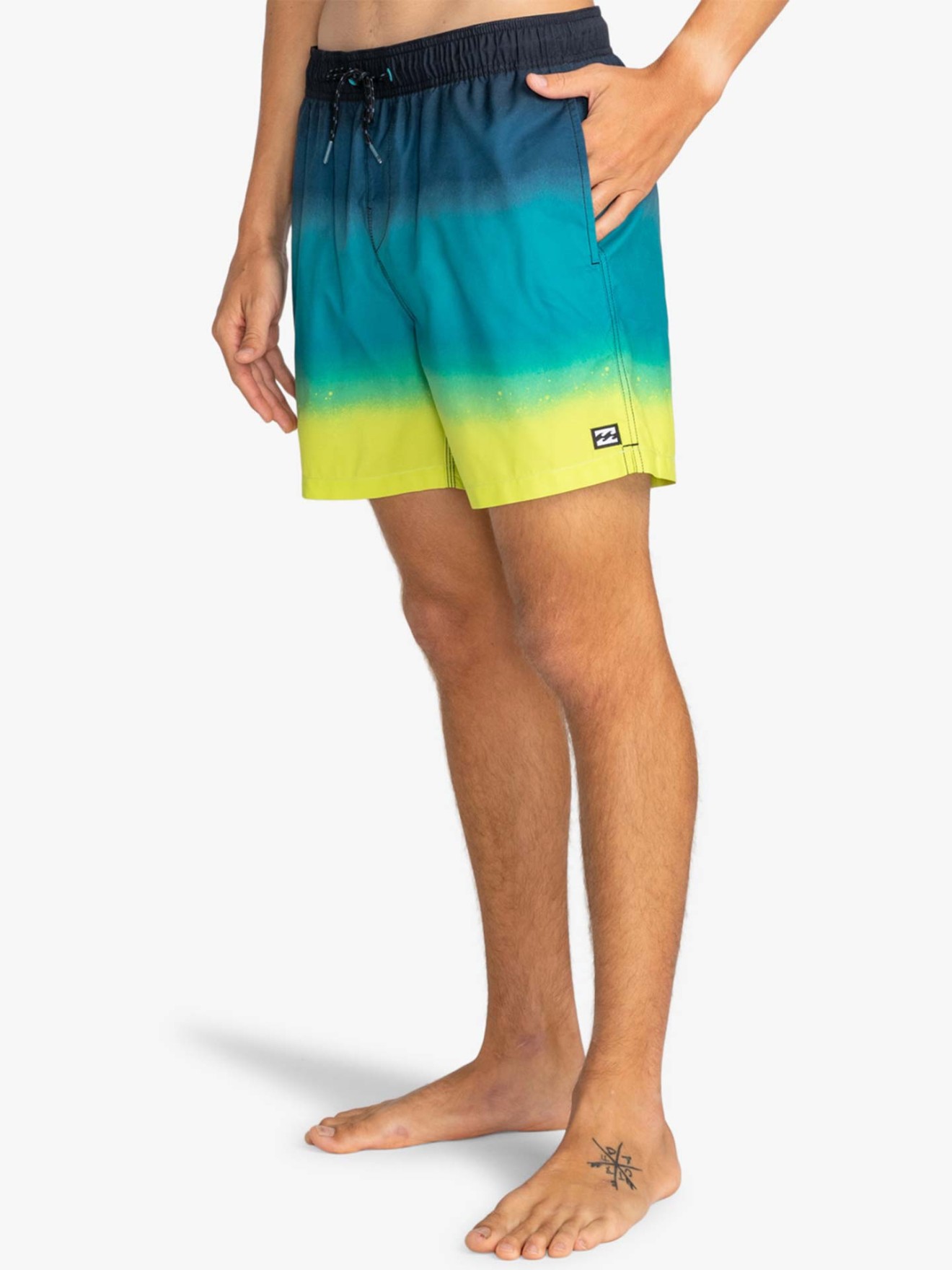 Cal��es de Banho All Day Fade Layback