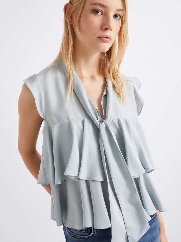 Blusa em Seda Habota iMLSADORNO