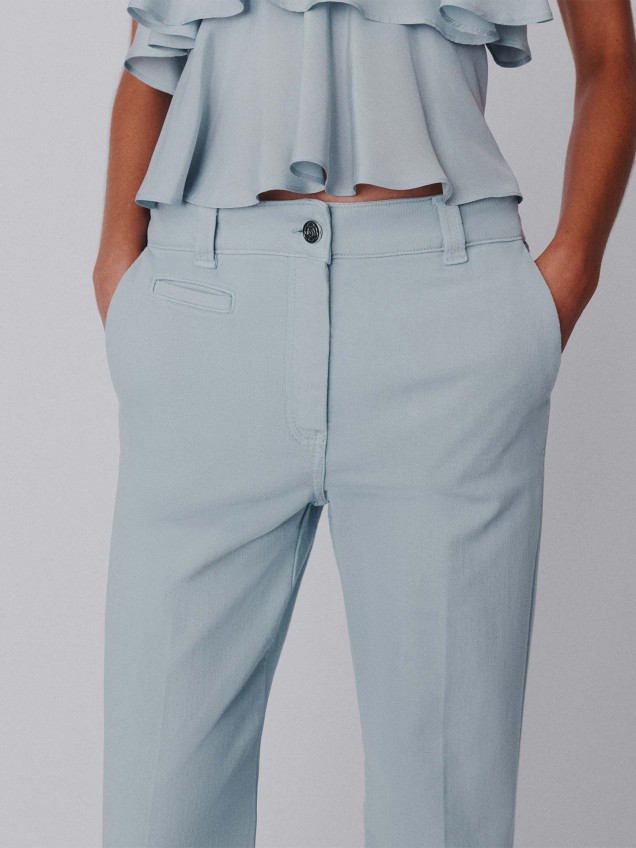 Calças de Cintura Subida MLSESODO