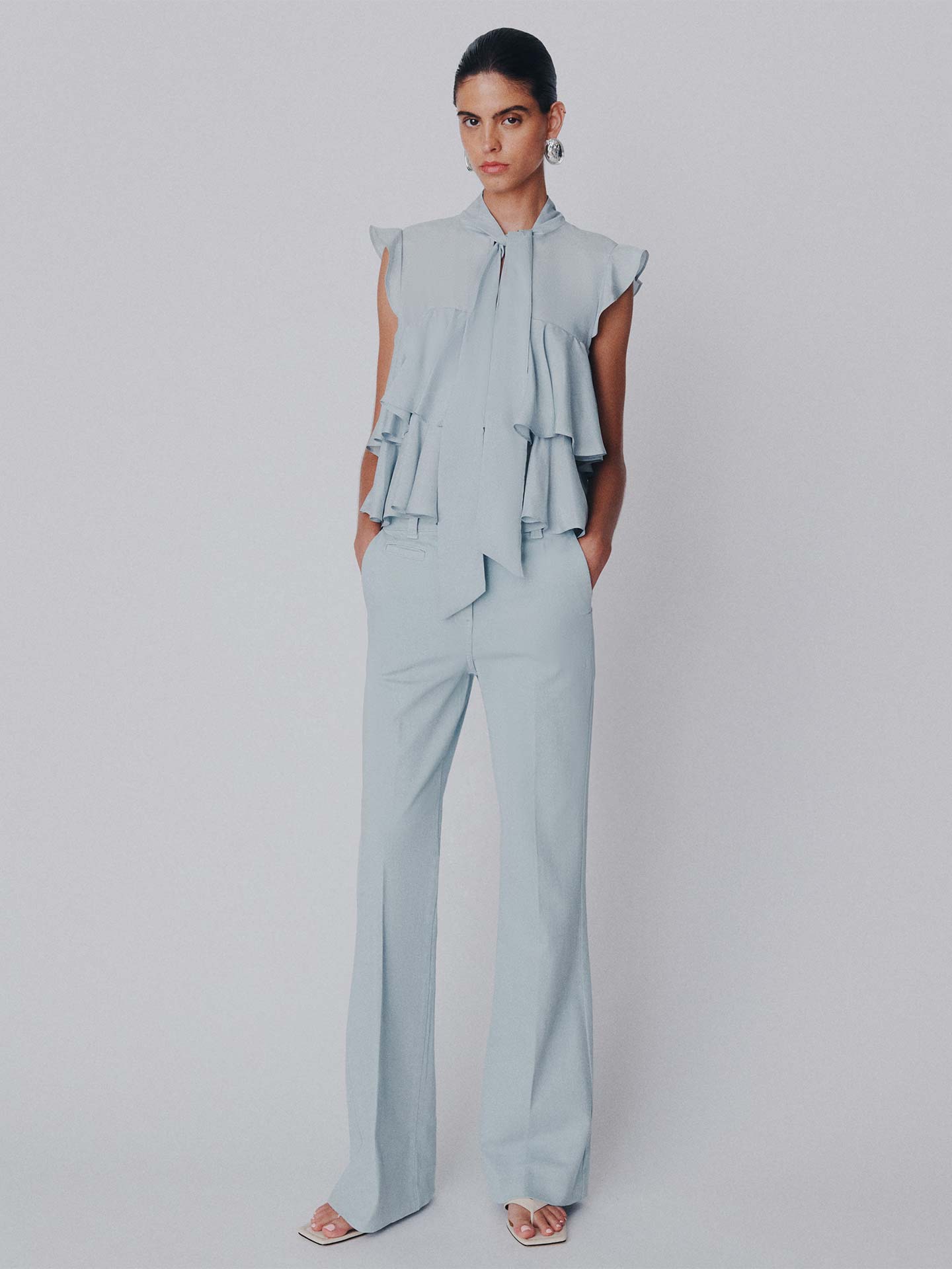 Calças de Cintura Subida MLSESODO