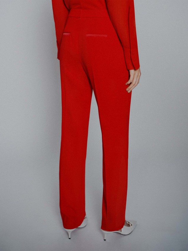 Calças de Corte Reto MLTELICA