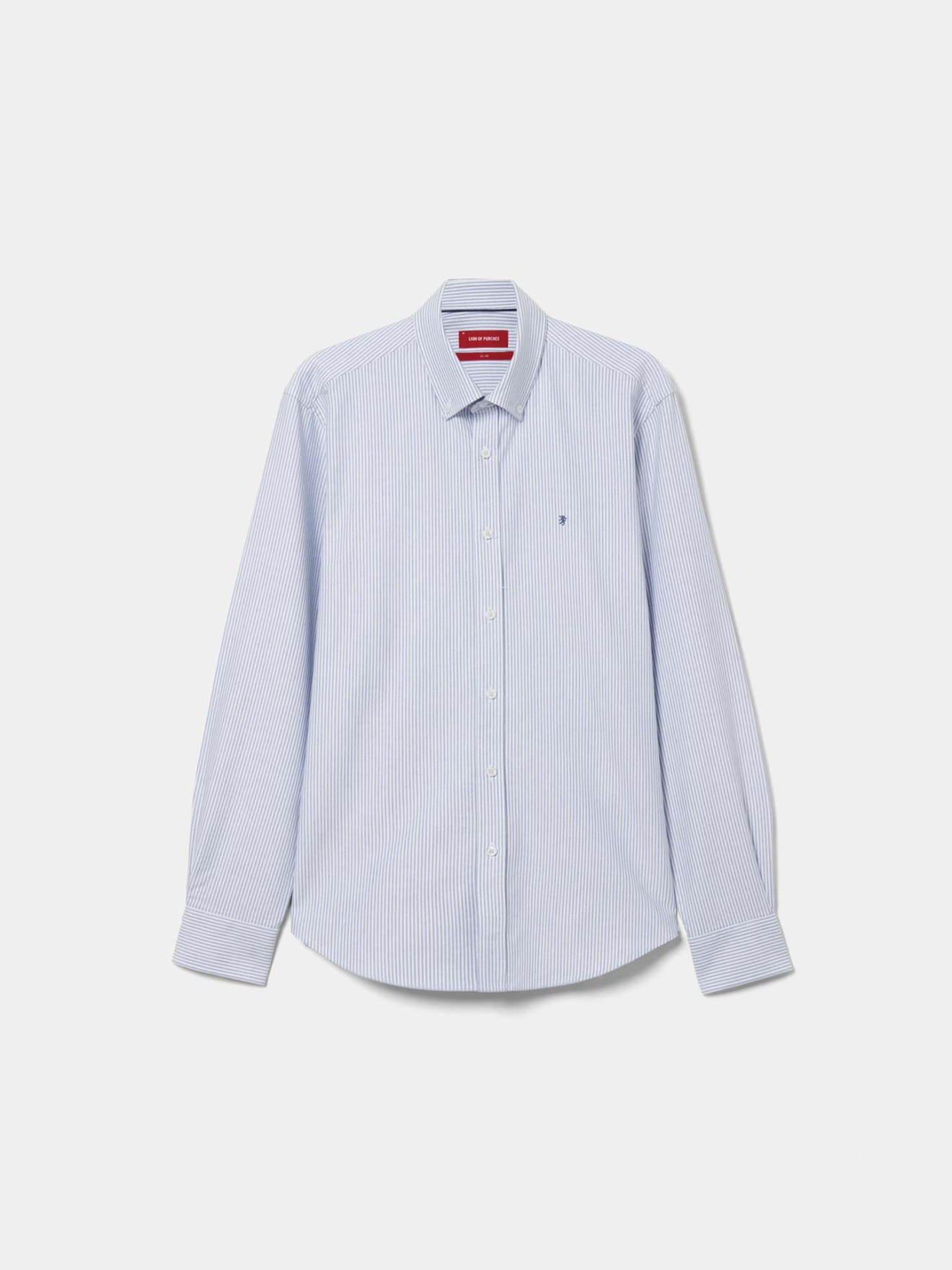 Camisa s Riscas Slim Fit