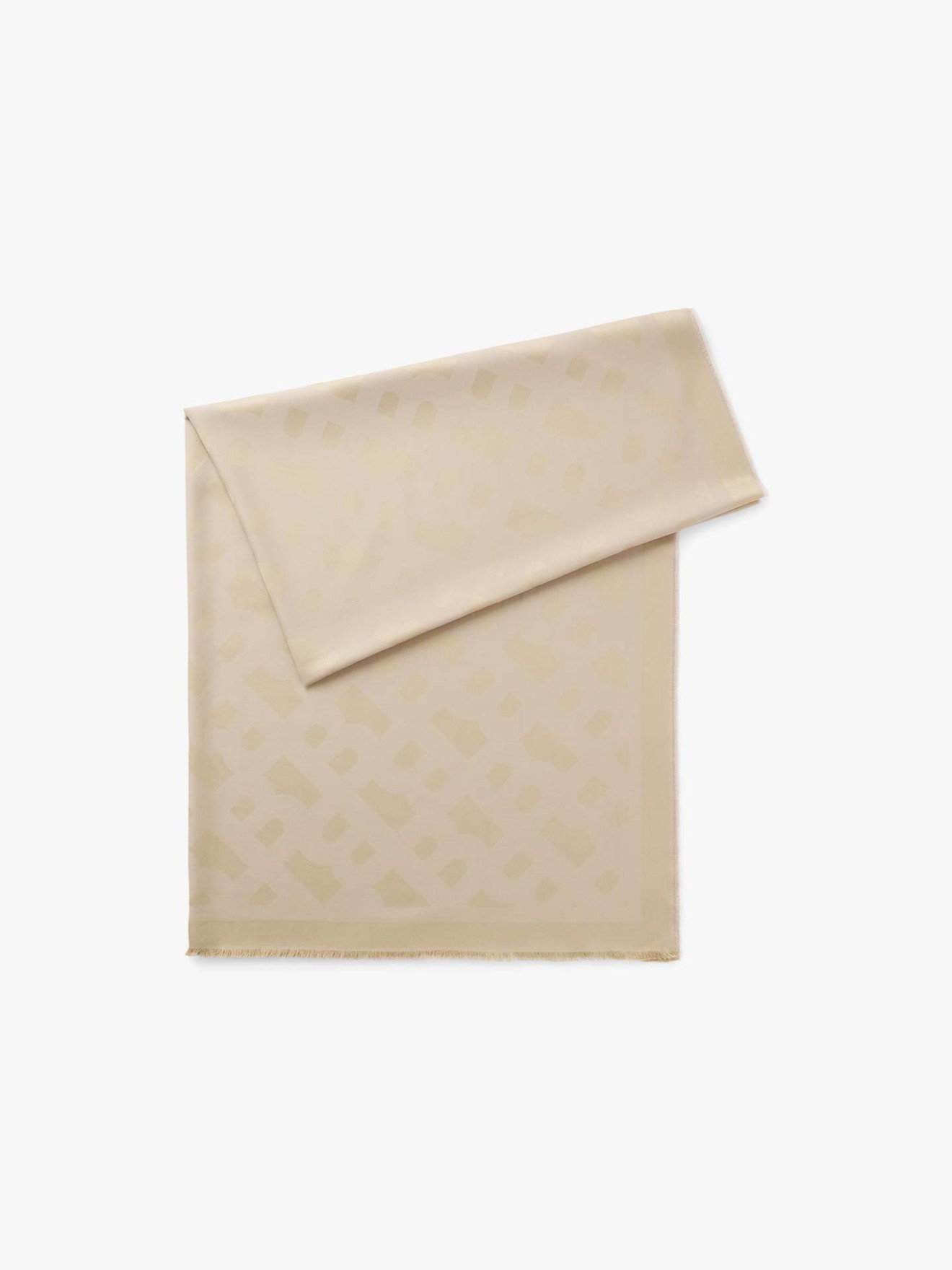 Echarpe com Monograma