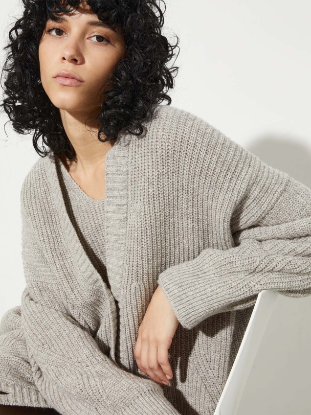 Casaco de Malha Oversized MCOEGUALE