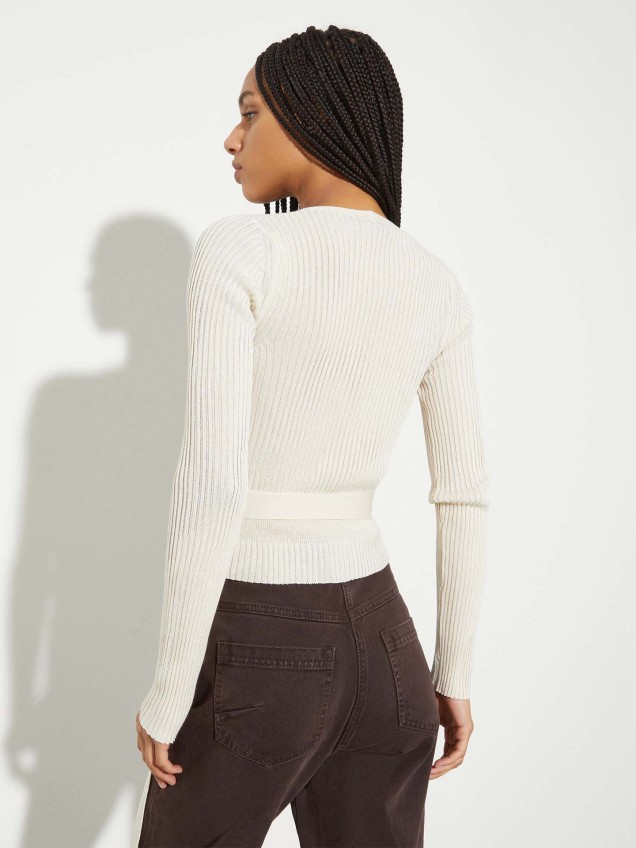 Casaco de Malha de Trespasse MCOMATERIA