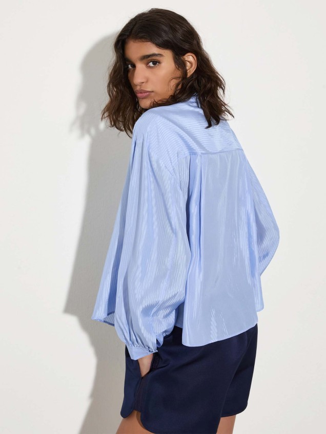 Camisa Fluida Texturizada MCOBANDA