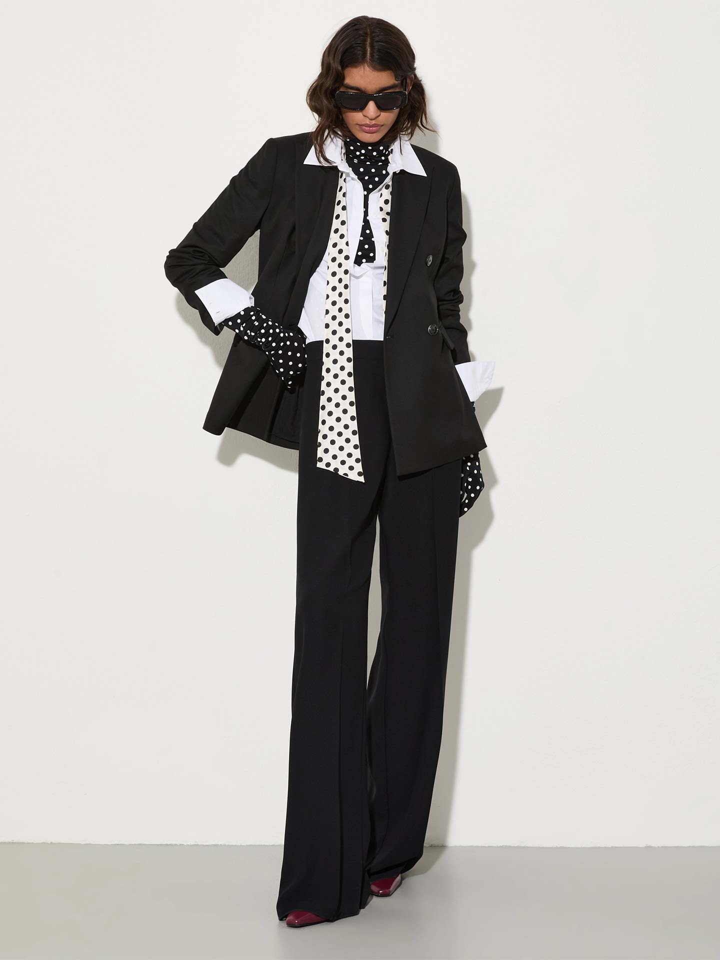 Camisa Oversized com Gravata MCOZEBU