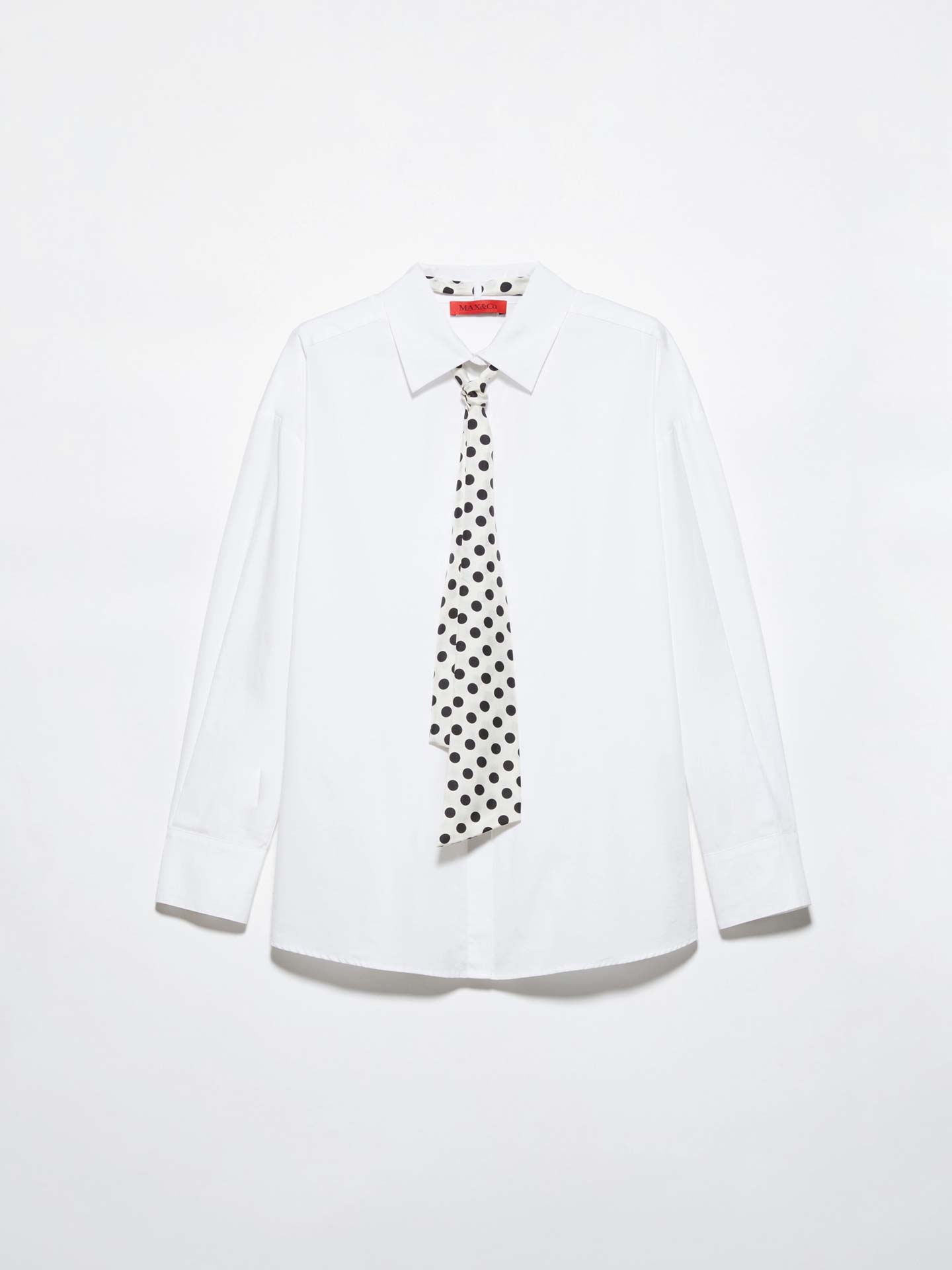 Camisa Oversized com Gravata MCOZEBU