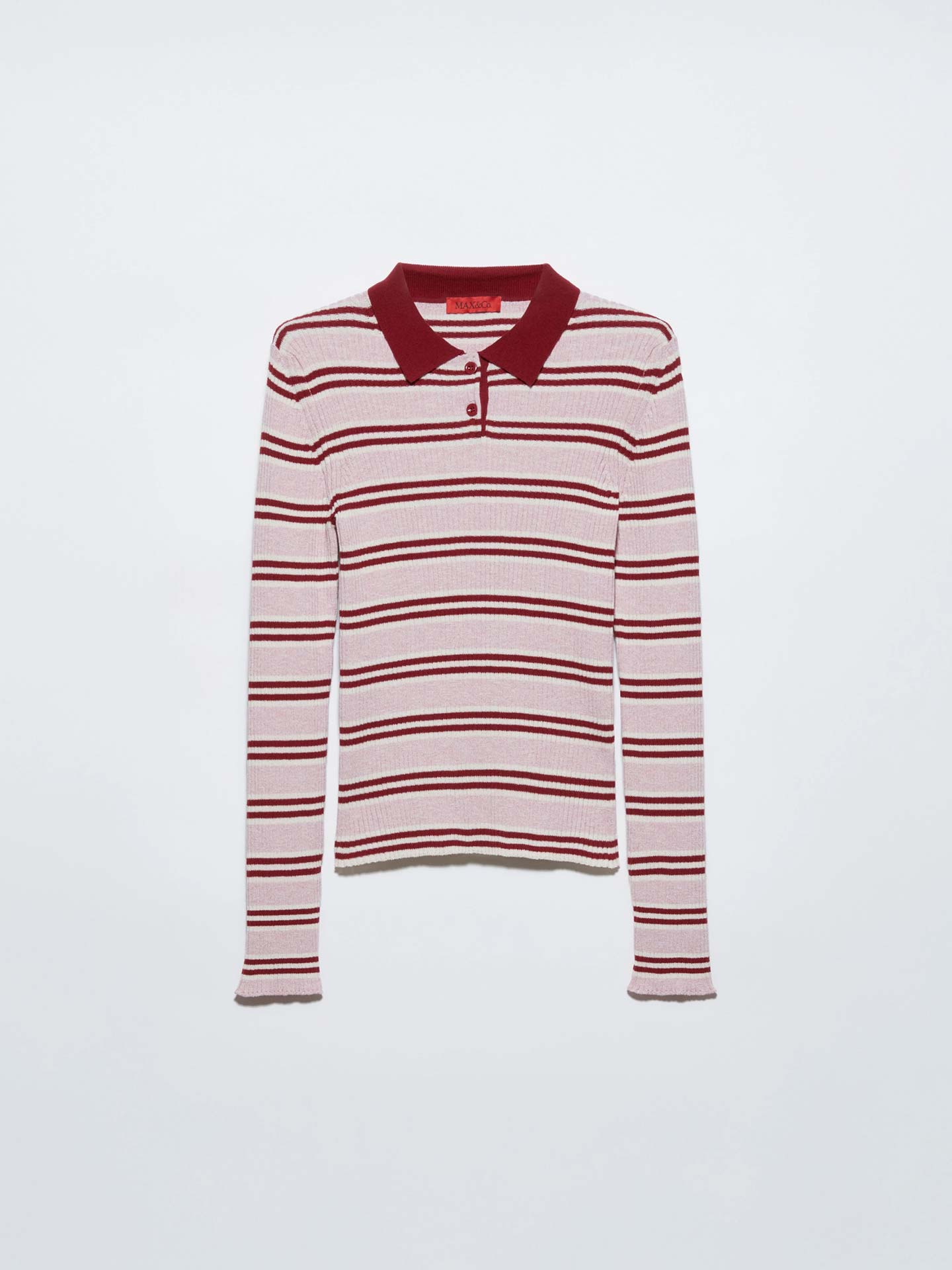 Camisola de Malha Canelada às Riscas MCOLOCUSTA