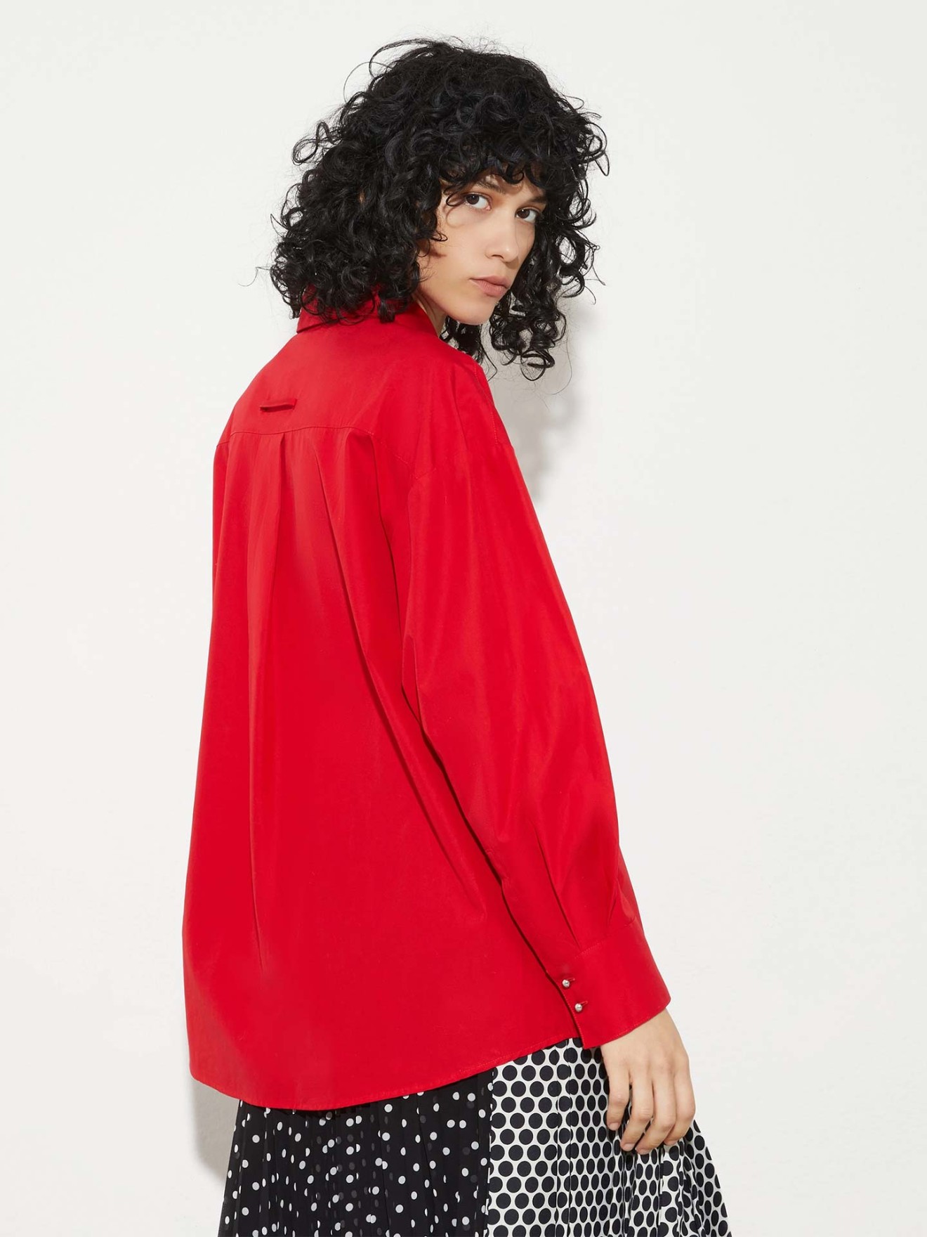 Camisa Oversized com Gravata MCOZEBU