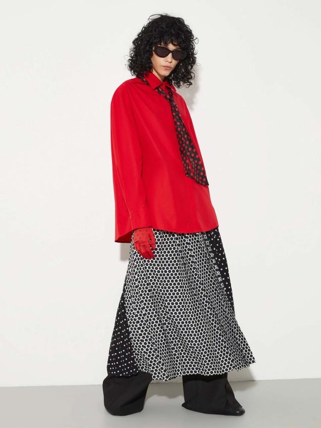 Camisa Oversized com Gravata MCOZEBU