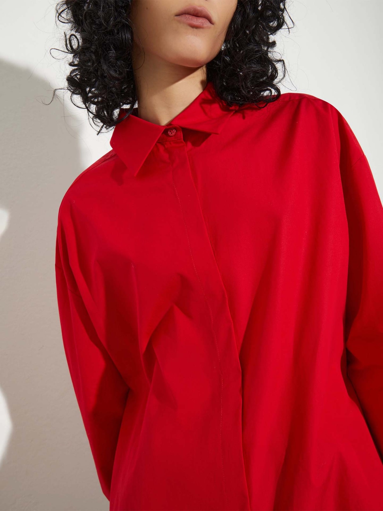 Camisa Oversized com Gravata MCOZEBU