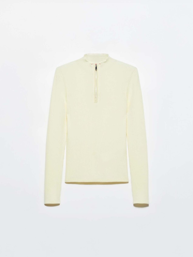 Camisola de Malha Canelada MCOMOSCHEA