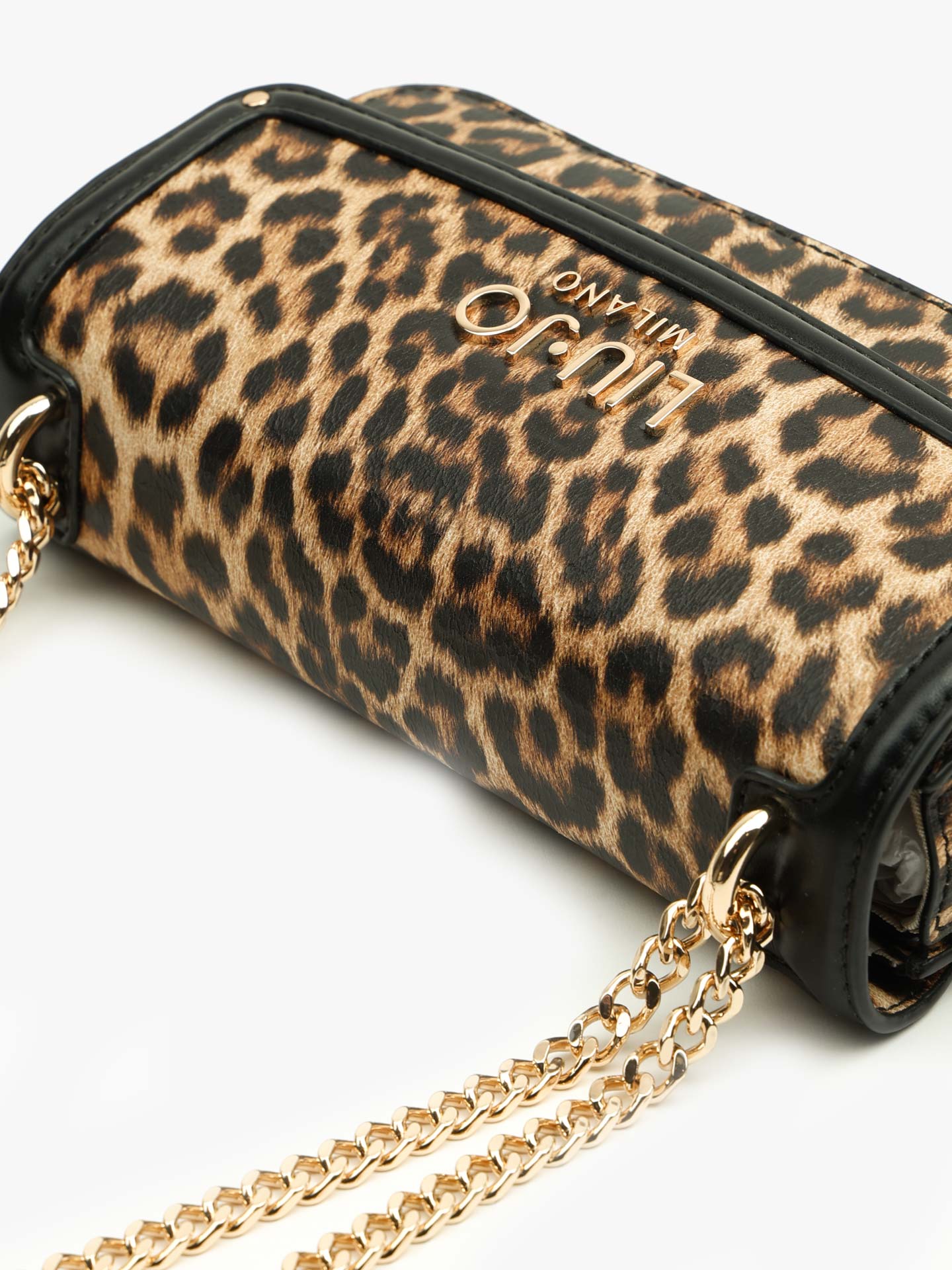 Mala de Tiracolo com Padrão Leopardo