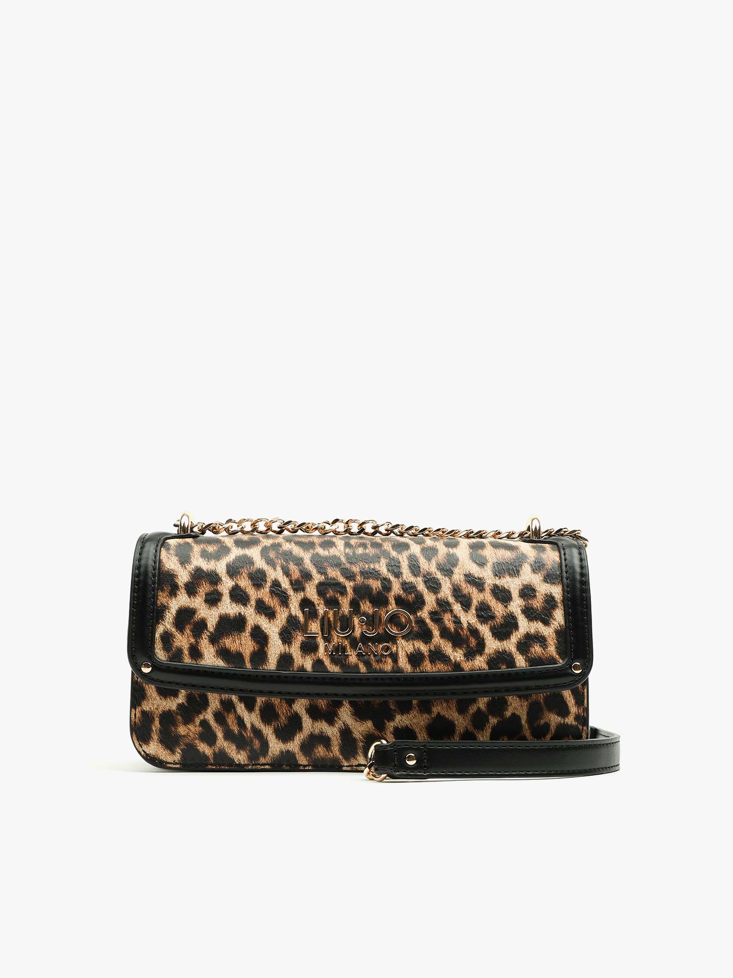 Mala de Tiracolo com Padrão Leopardo